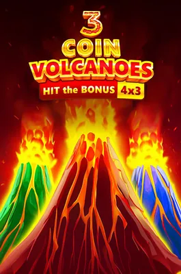 3 Coin Volcanoes tragamonedas explosiva ZEXO COM’s